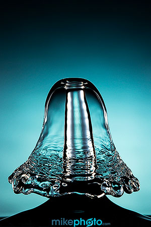 Water drop photography.